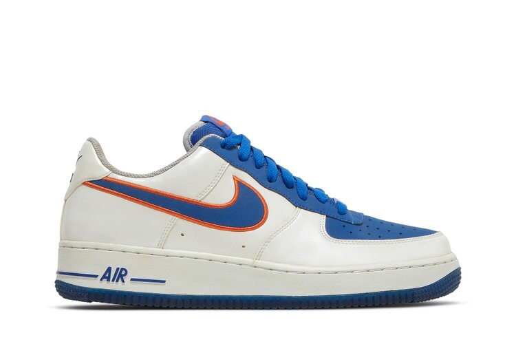 

Кроссовки Nike Air Force 1 Low 'Knicks', белый, Белый;серый, Кроссовки Nike Air Force 1 Low 'Knicks', белый