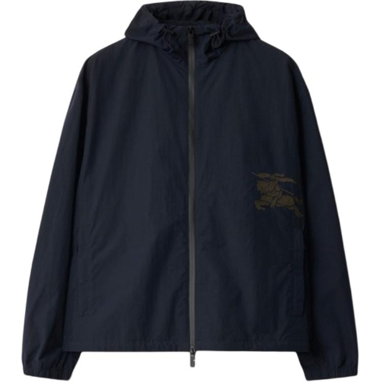 Худи Burberry Детализированная с молнией, Indigo — фото 3