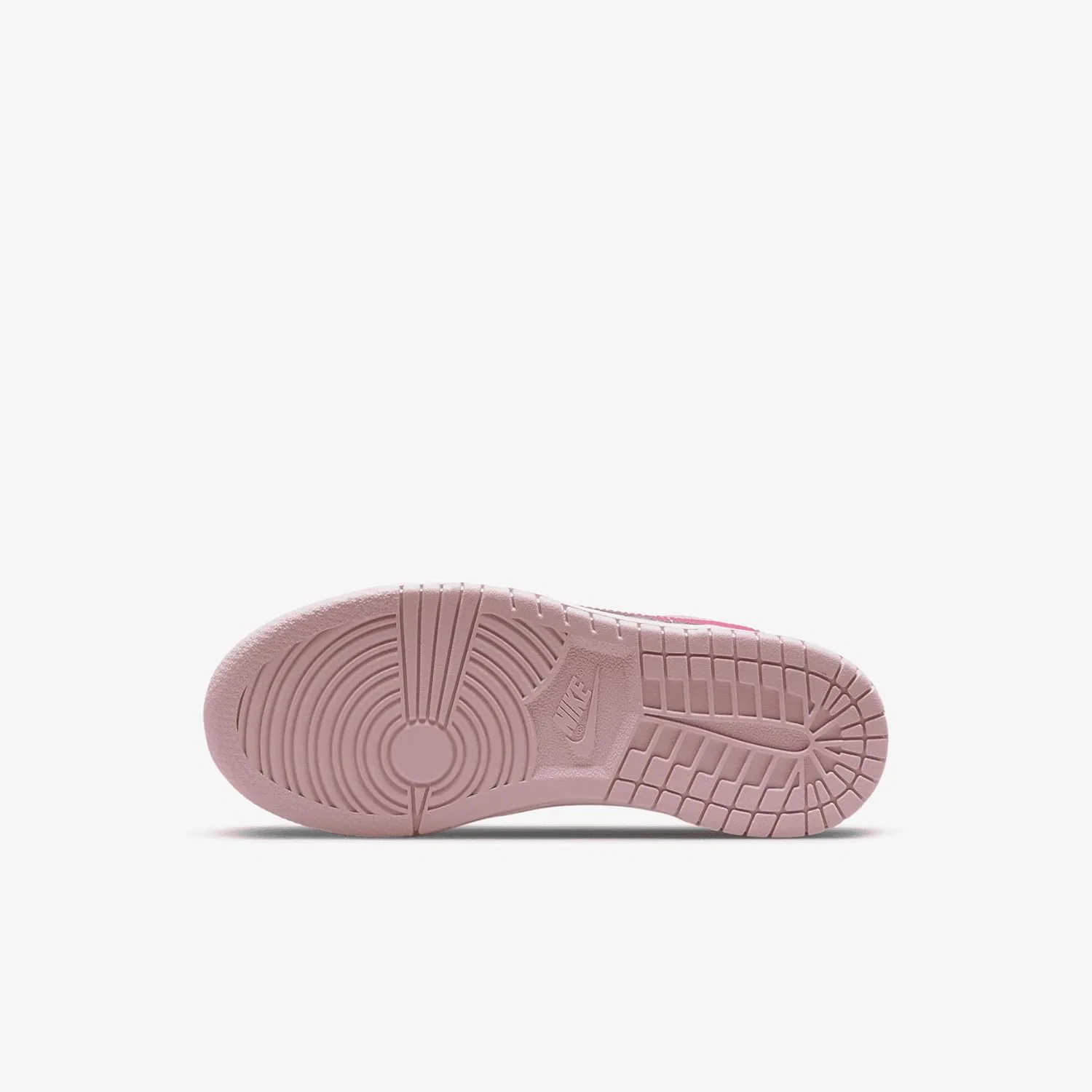 Детские кроссовки Nike Dunk Low, Pink Foam/White-Dark Beetroot — фото 2
