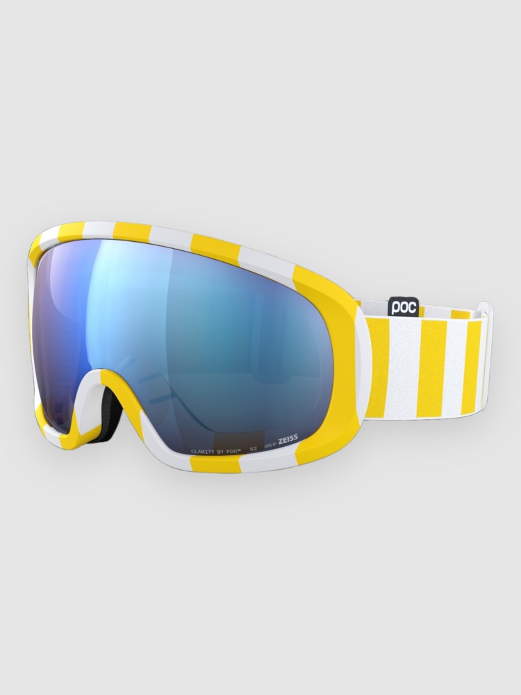 

Очки для сноуборда POC Fovea Mid Jaune/Blanc Goggle, partly sunny blue, Белый, Очки для сноуборда POC Fovea Mid Jaune/Blanc Goggle, partly sunny blue