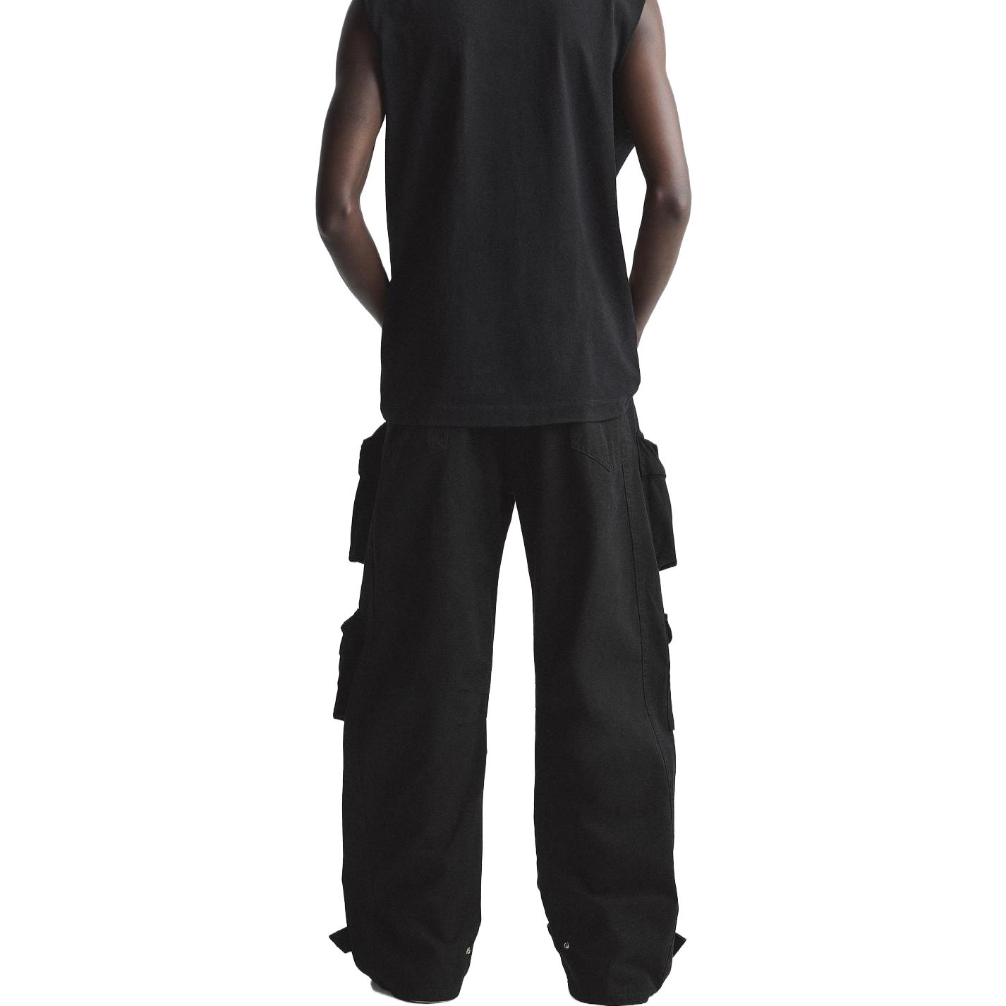 Повседневные брюки мужские Zara Moderate, черный — фото 3