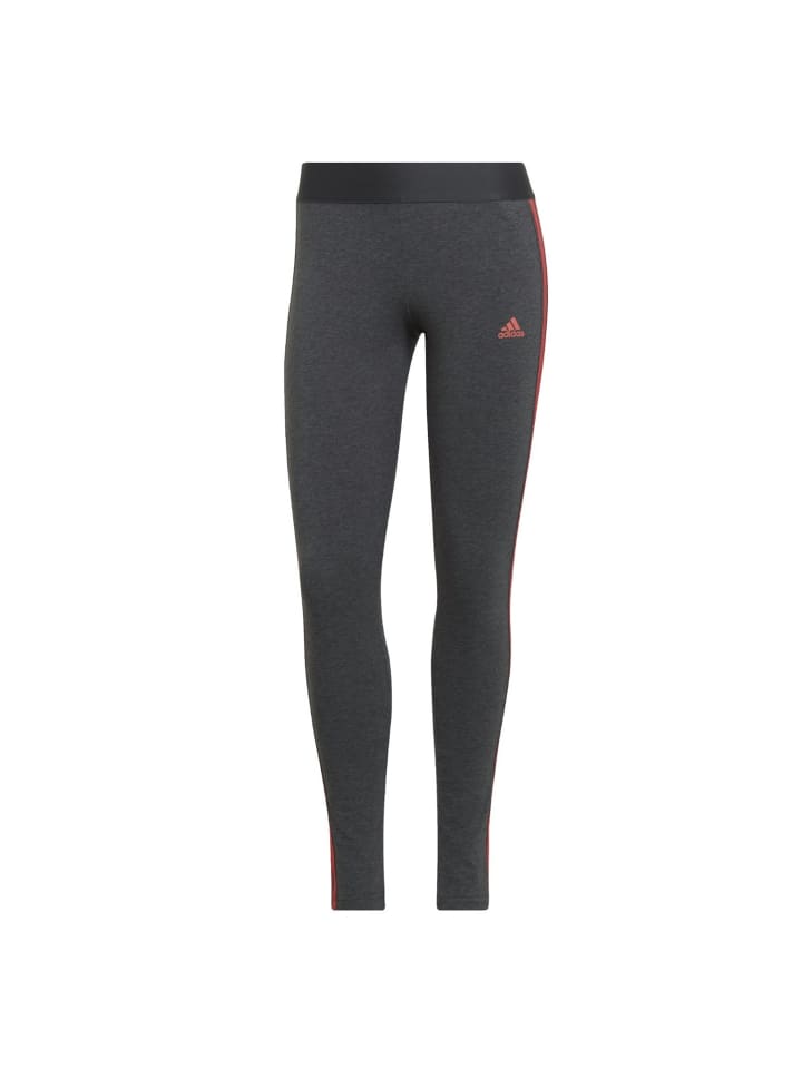 

Спортивные и уличные брюки adidas Leggings ESS 3 Streifen Tight, цвет Dgrey/Semtur