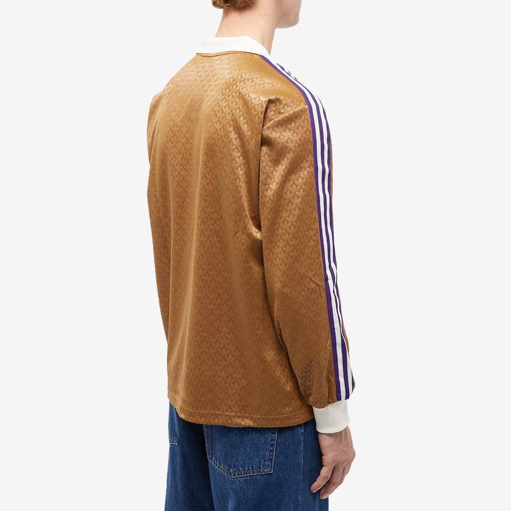 Футболка adidas originals LogoVT IB3438, коричневый — фото 3