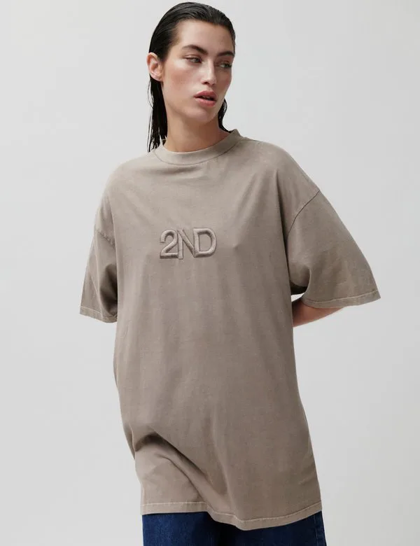 

Футболка с принтом кена 2Nd Day, Plaza Taupe, Коричневый, Футболка с принтом кена 2Nd Day, Plaza Taupe