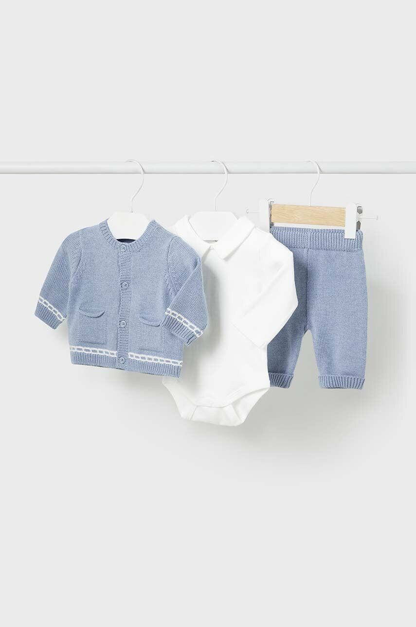 

Набор Mayoral Newborn для детей, 3 шт, синий