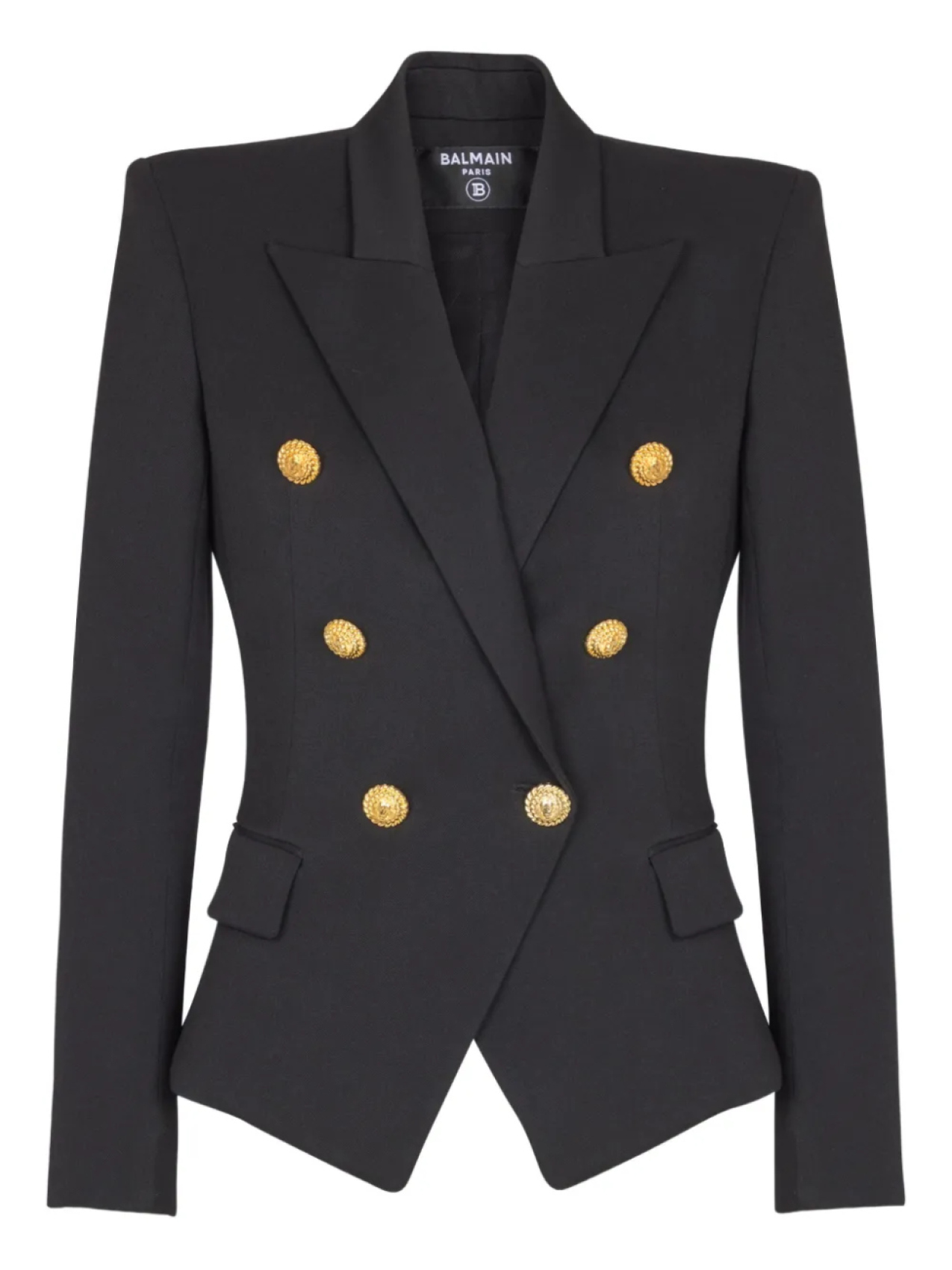 

Balmain двубортный жакет, черный