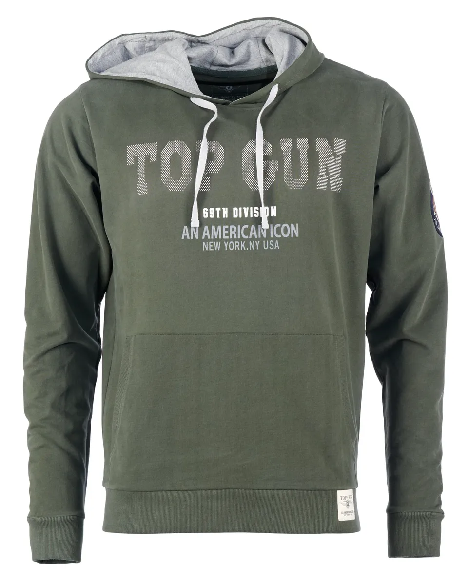 

Толстовка TOP GUN "TG20213008", оливковый