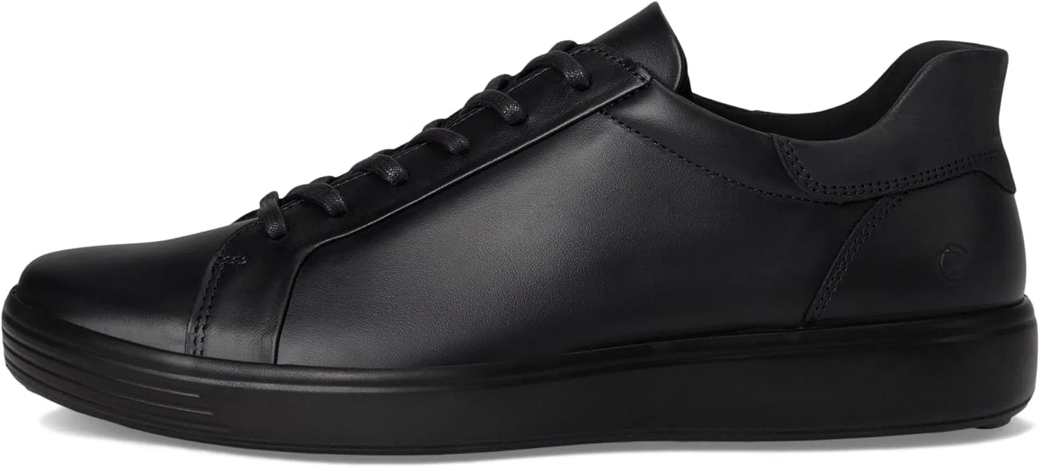 Мужские кроссовки ECCO Soft 7 Easy Slip, Black Nubuck — фото 4