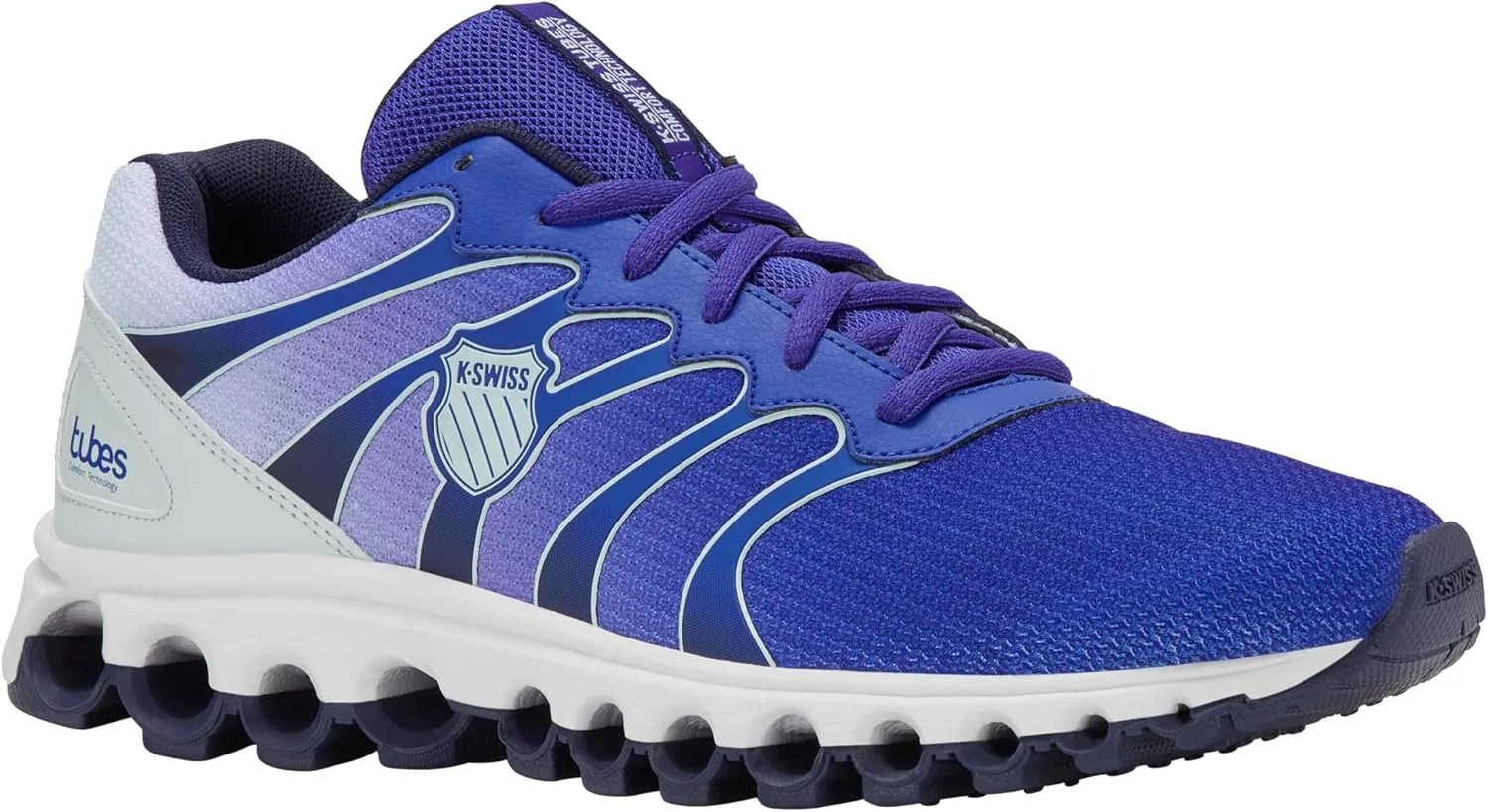 Мужские кроссовки K-Swiss Tubes 200, Surf The Web Ice Flow White — фото 2
