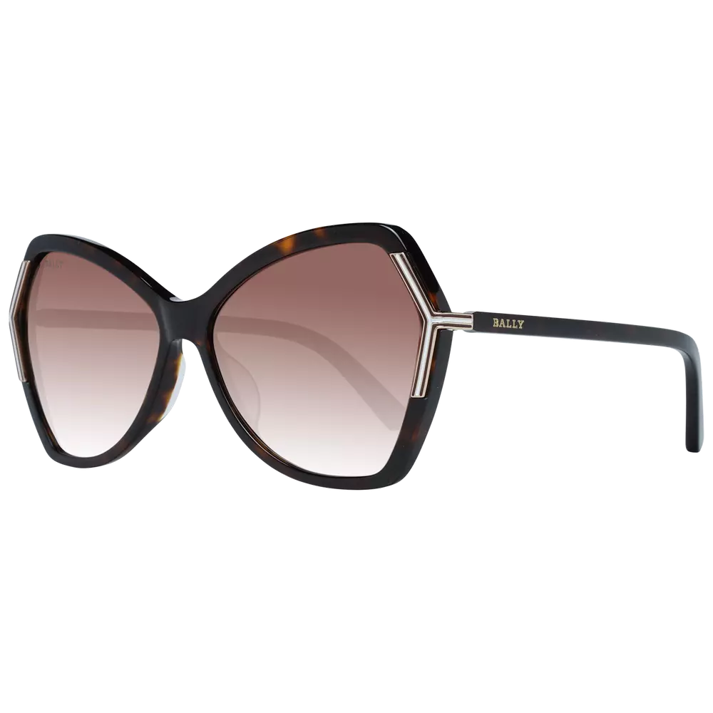

Коричневые женские солнцезащитные очки Bally