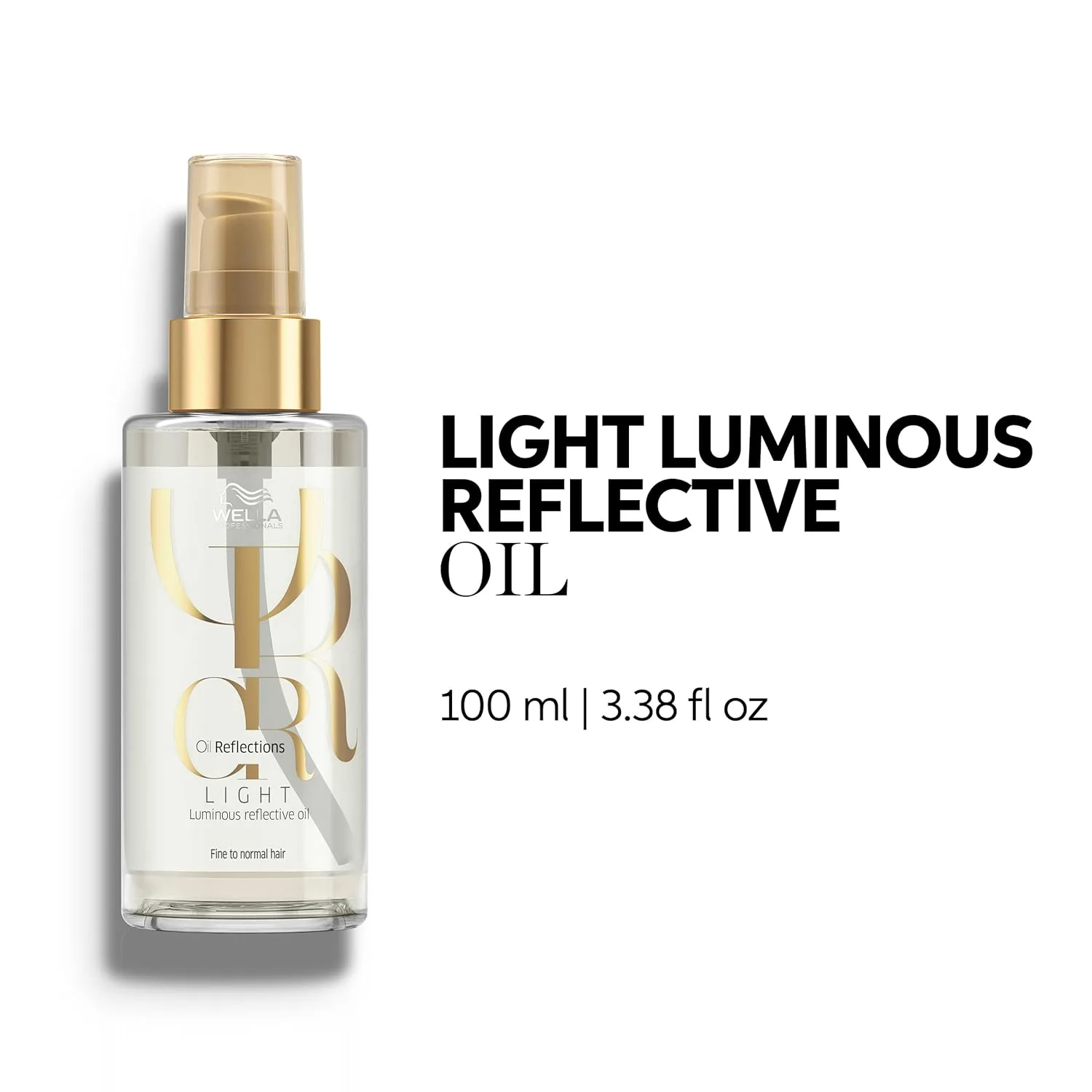 Wella Professionals Oil Reflections Luminous Smoothing + Reflective Luxury Hair Oil для гладкости и блеска, до 3 раз более гладкие волосы, антифриз, безопасно для окрашенных волос, для всех типов волос — фото 2