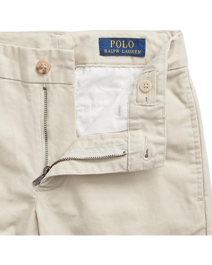 Брюки Polo Ralph Lauren Kids Slim Fit Cotton Chino Pants, цвет Basic Sand — фото 3
