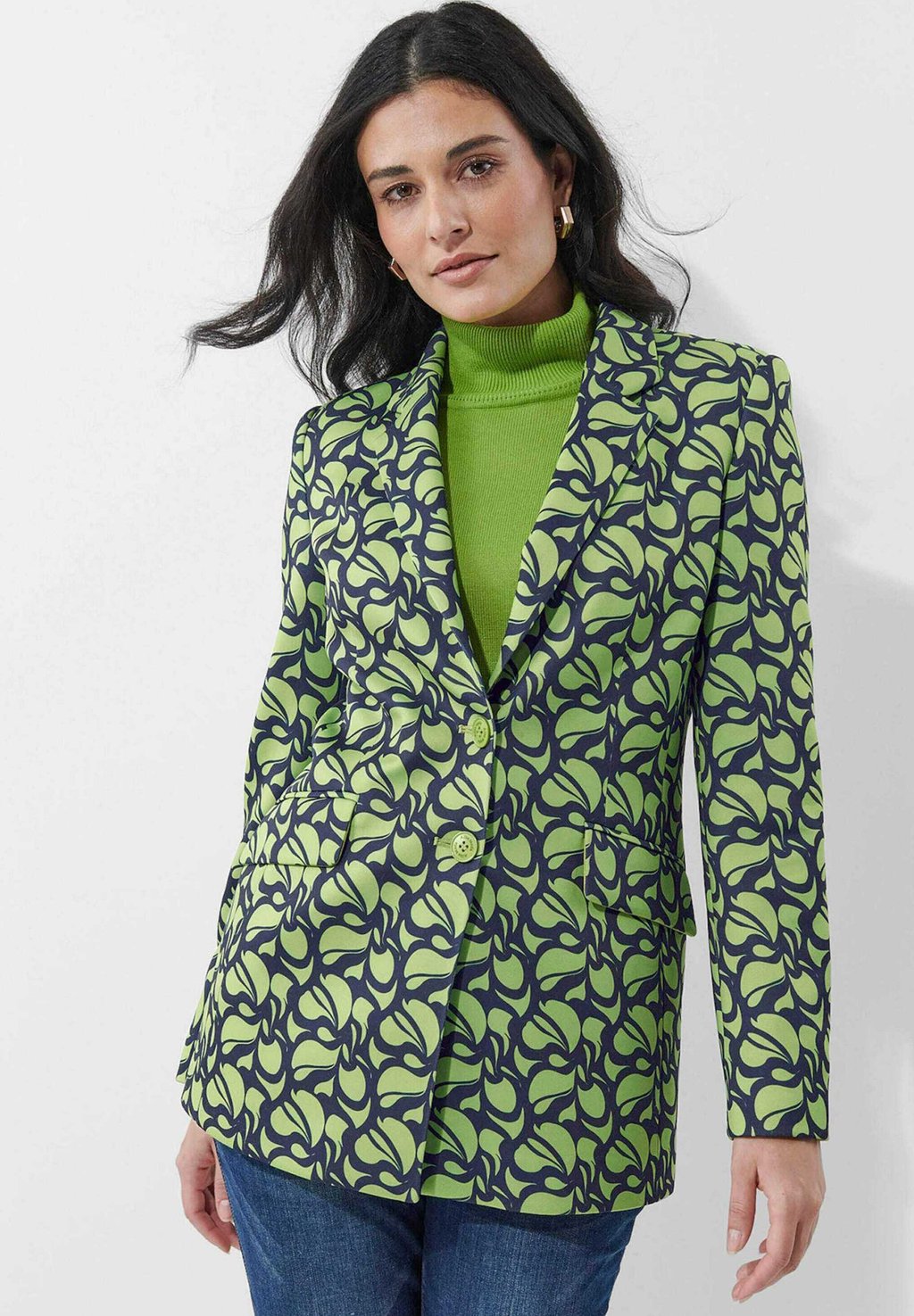 

Блейзер Alba Moda, зеленый