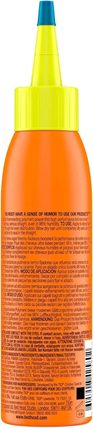 Крем для выпрямления волос Tigi Bed Head Straighten Out 120 мл — фото 3