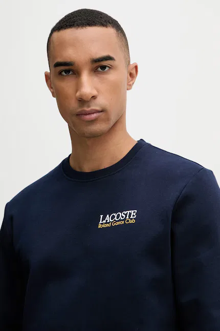 Худи Lacoste мужское, 100% хлопок, синий — фото 4