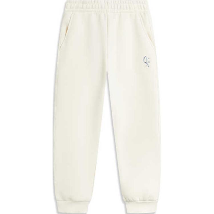 

Женские спортивные брюки-джоггеры LiNing Sports Trend Series вязаные бежевые