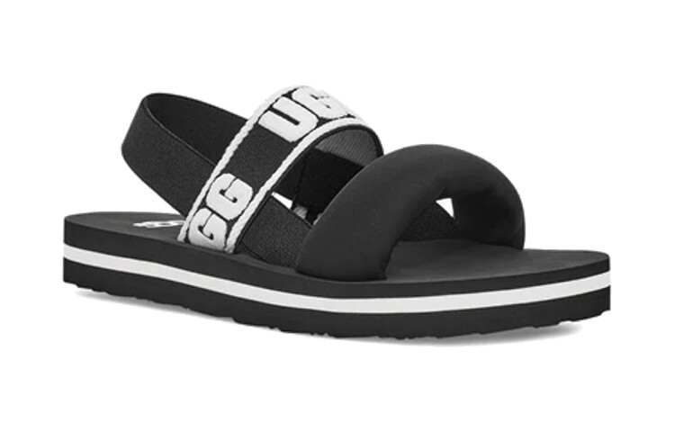 Горка-слайд Zuma Sling Slide черная белая детская Ugg — фото 3