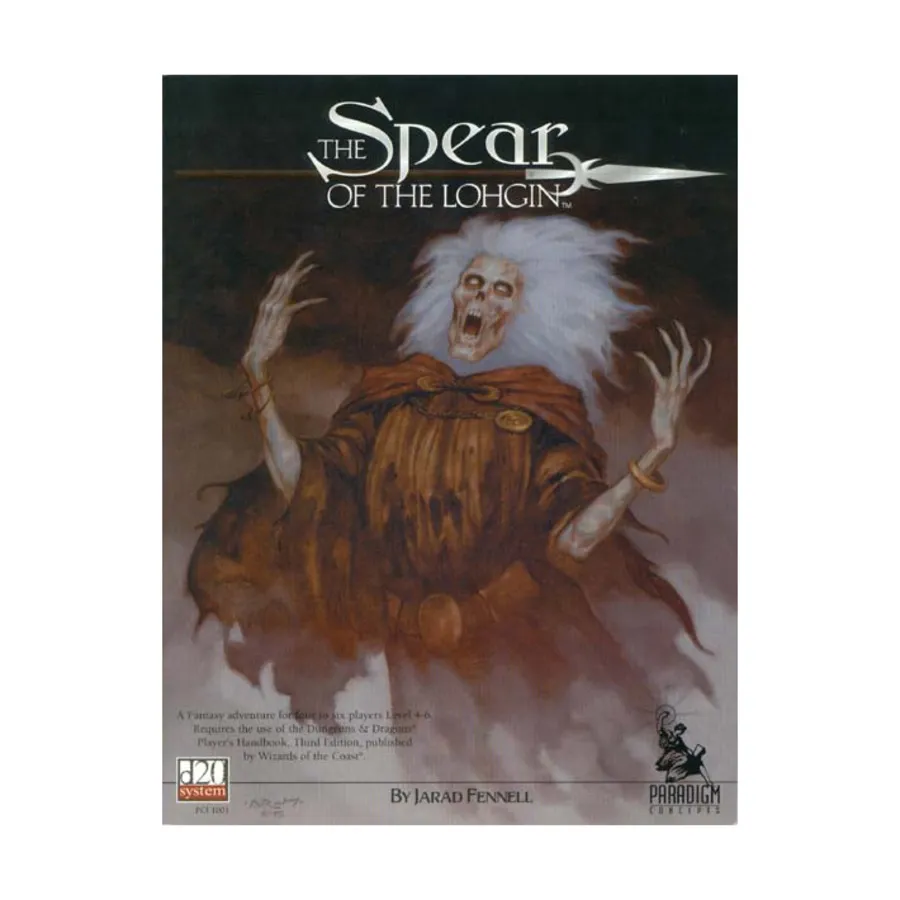 

Модуль Canceri Chronicles #1 - The Spear of the Lohgin, Arcanis (d20)