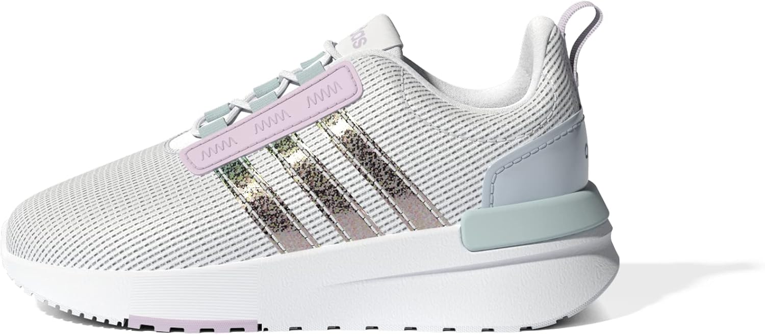 

Кроссовки для бега adidas Racer TR21 для детей и подростков, белый/розовый/голубой