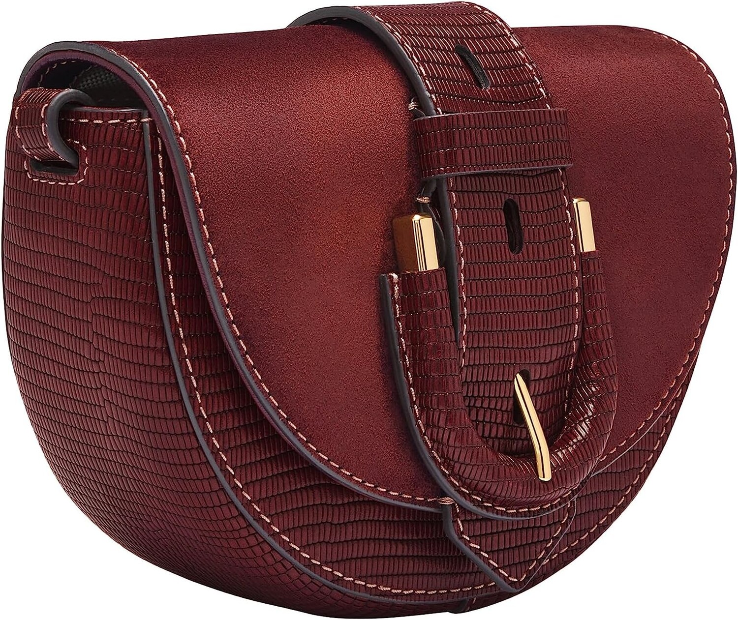 

Сумка кросс-боди Fossil Harwell Small Flap Crossbody, красный