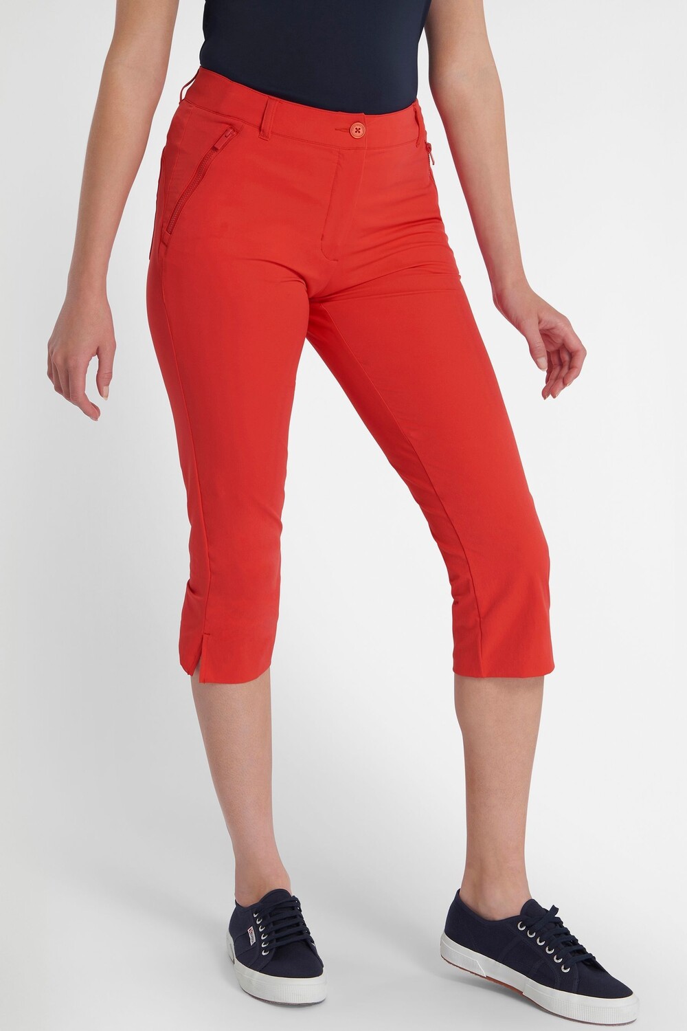 

Красные капри из аркозы Calvin Klein Golf, красный