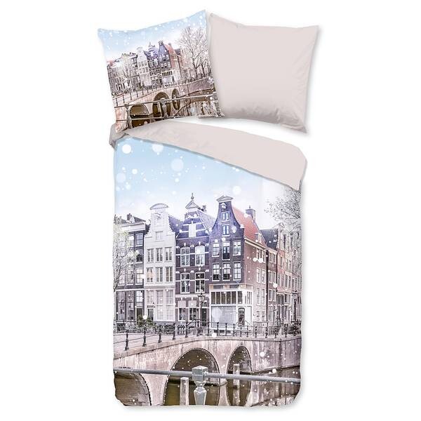 

Комплект постельного белья Good morning Amsterdam, 135x200x1 см, песочный