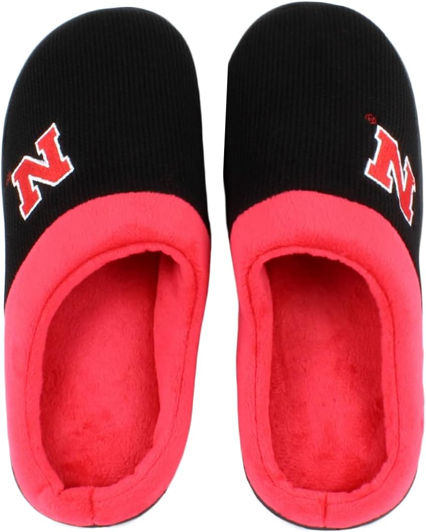 Удобные тапочки Comfy Feet Everything Comfy NCAA, 10.5-12 Women/9.5-11 Men Nebraska Cornhuskers — фото 4