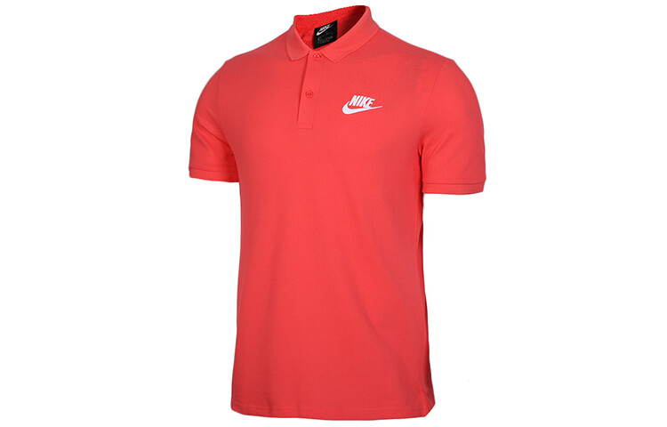 

Рубашка поло мужская красная Nike, красный