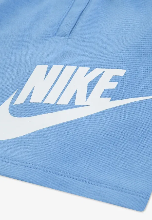Футболка и шорты Nike Sportswear Club, университетский синий — фото 4