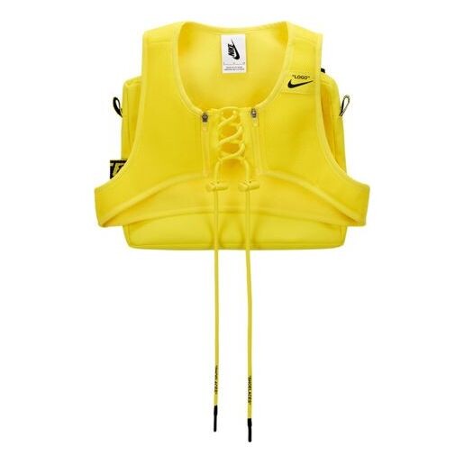 

Жилеты x off white nrg x жилет с перекрестным нагрудником Nike, желтый