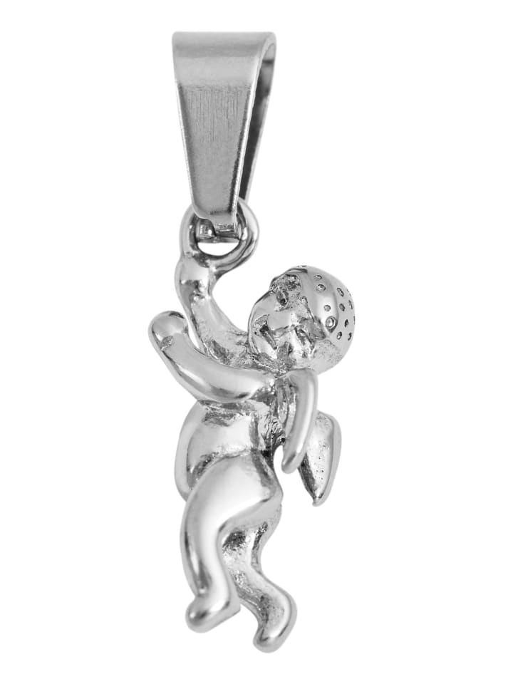 

Adeliás Женский кулон - кулон «Ангел» из нержавеющей стали серебристого цвета