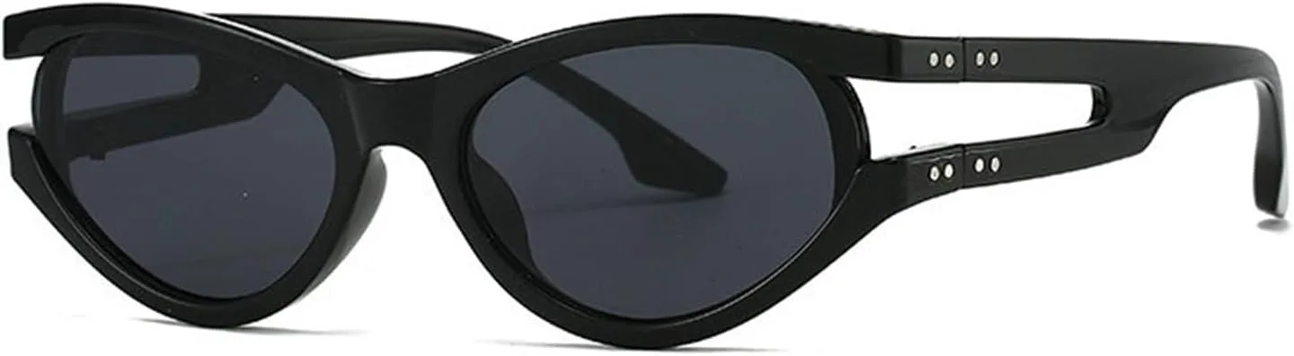 

Винтажные солнцезащитные очки Willochra в оправе «кошачий глаз» для мужчин и женщин, модные градиентные очки, классический дизайн для активного отдыха, панк-очки, C1