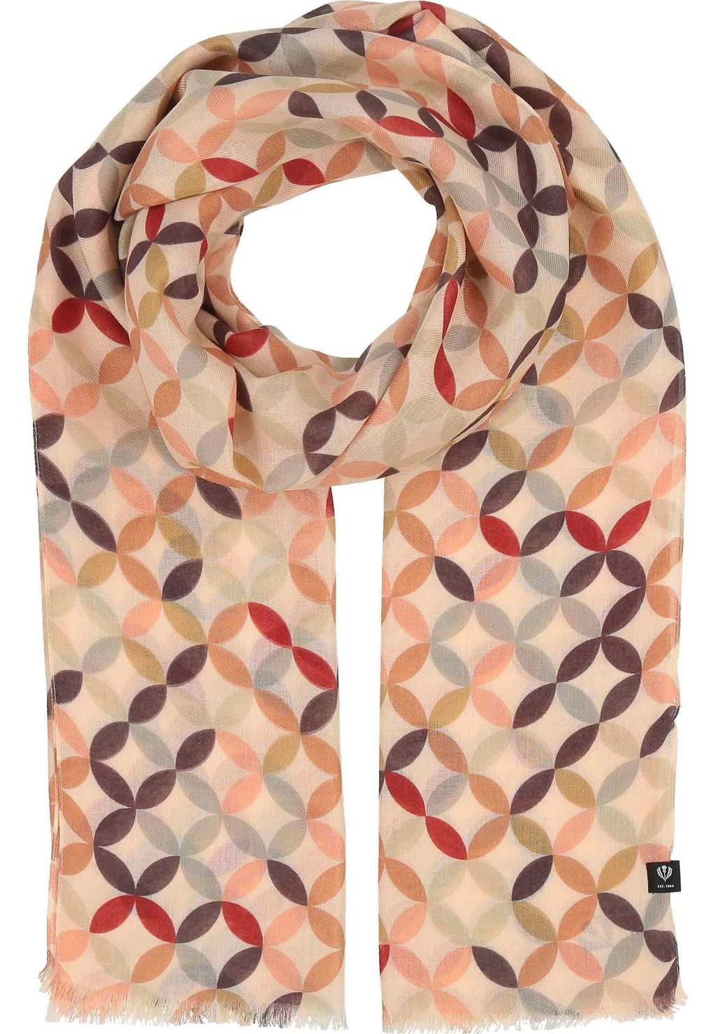 

Шарф GEOMETRIC STOLA FRAAS, цвет Powder Rose