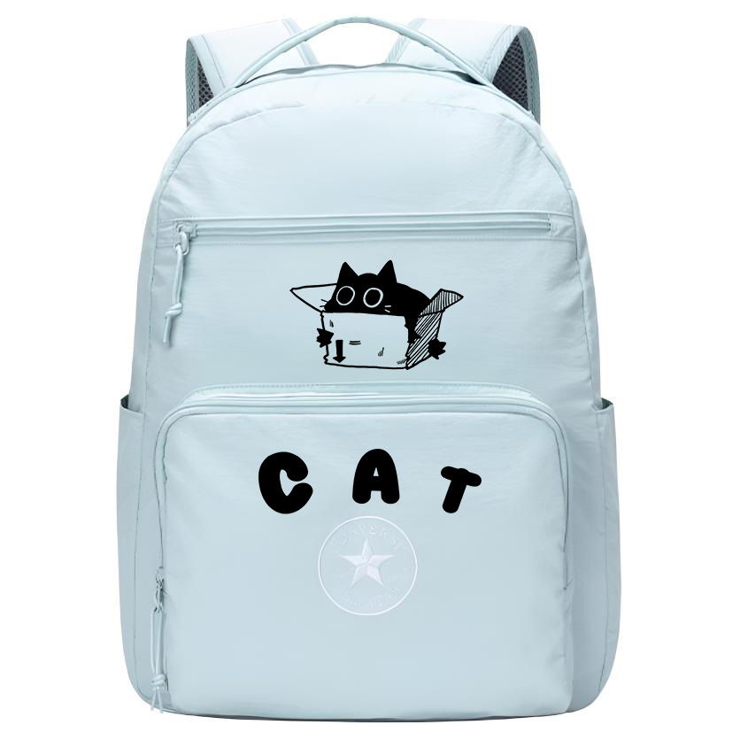 

Converse Полиамидный рюкзак с термопереносом унисекс туманно-голубой, Box Cat