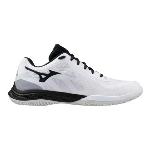 Кроссовки для бадминтона «Wave Fang EL2» от Mizuno, White X Black X Gray — фото 3