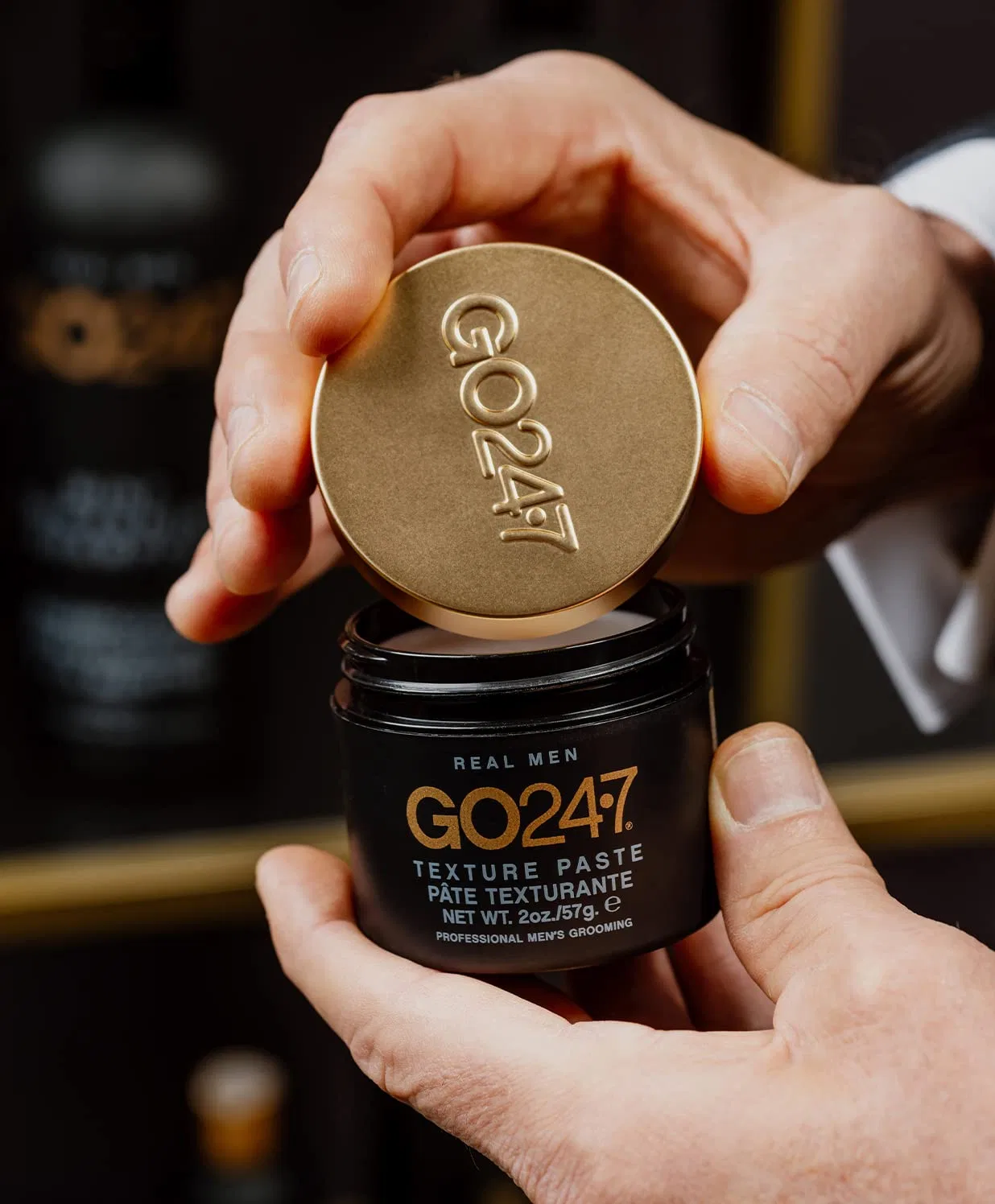 Мужская текстурирующая паста «Style & Hold Texture Paste» 57 г от GO24.7 Go247 — фото 4