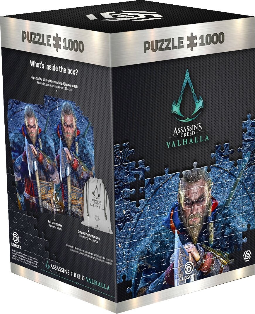 

Хороший лут, пазл, Assassin's Creed Valhalla, 1000 шт. Good Loot