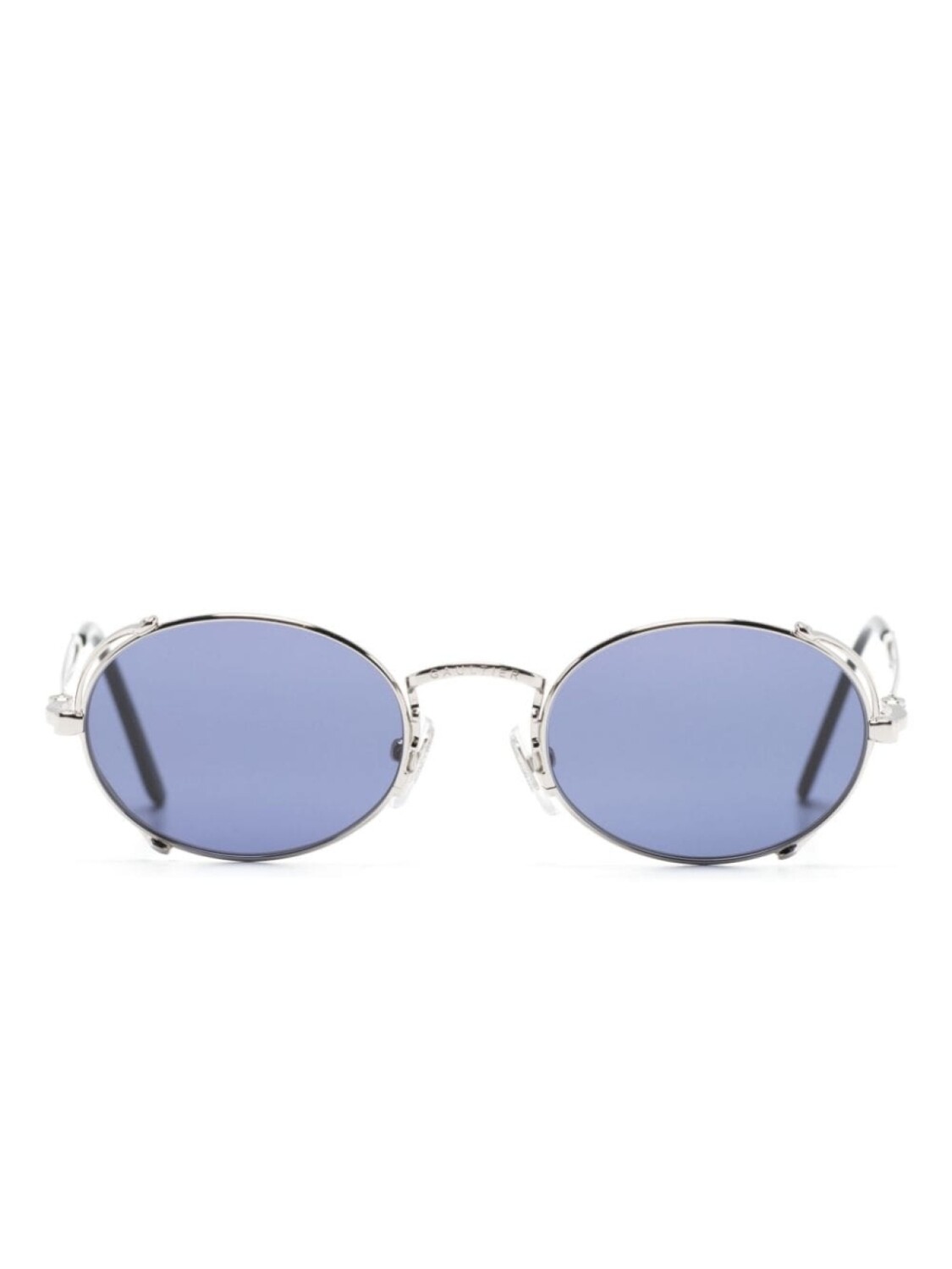 

Jean Paul Gaultier солнцезащитные очки The Silver 55-3175 в круглой оправе, серебристый