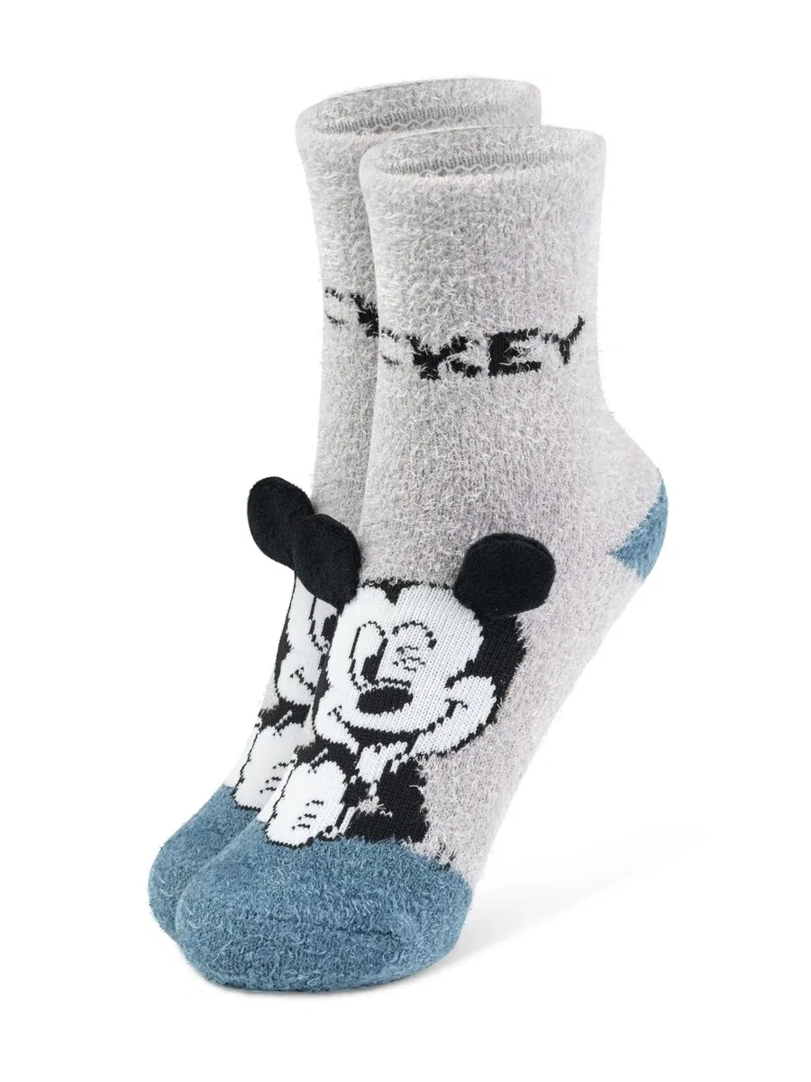 Носки MICKEY MOUSE, '3D ABS Kuschelsocken', разных цветов — фото 2