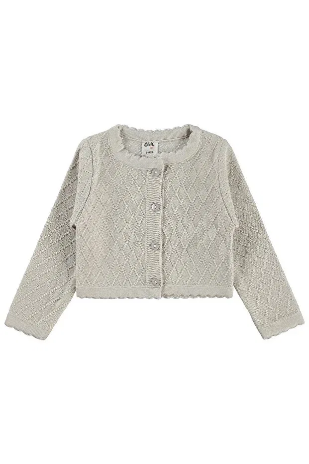Детский кардиган для девочек хлопковый Civil Baby, Beige