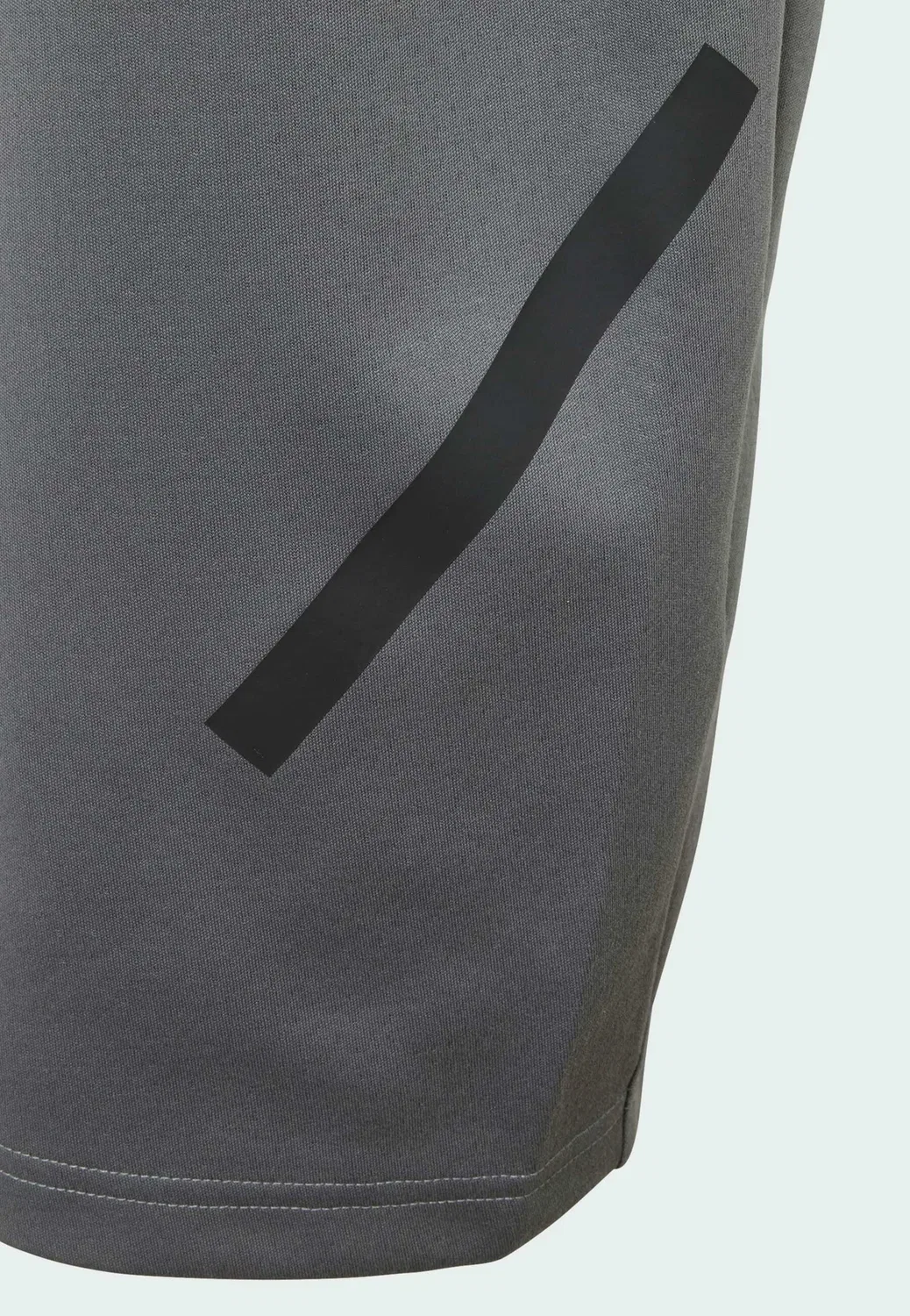 Брюки ZNE унисекс - спортивные штаны Adidas Sportswear, Grey Five Black — фото 3