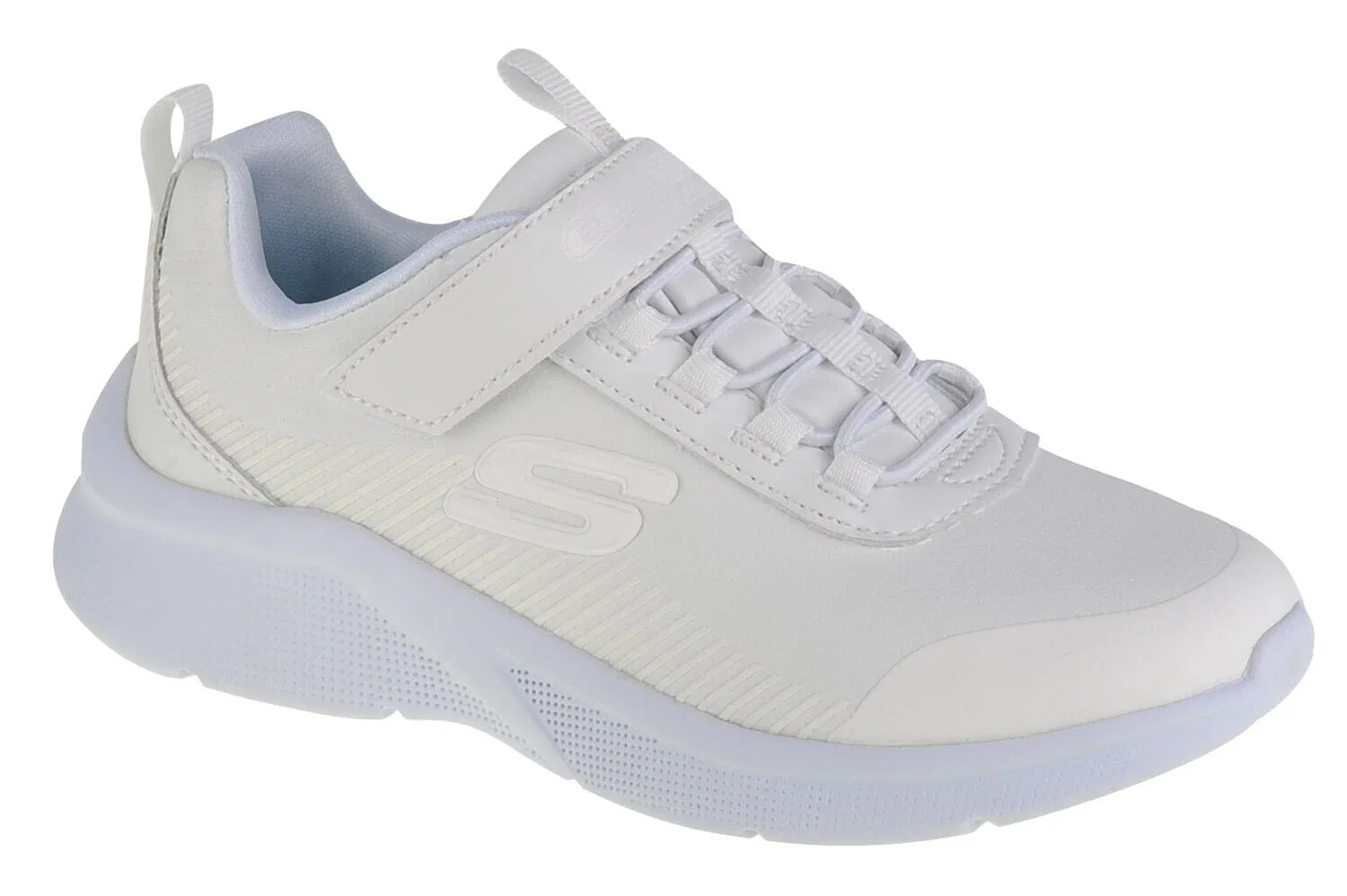Детские кроссовки для девочек Microspec-Classmate Skechers, Weiß
