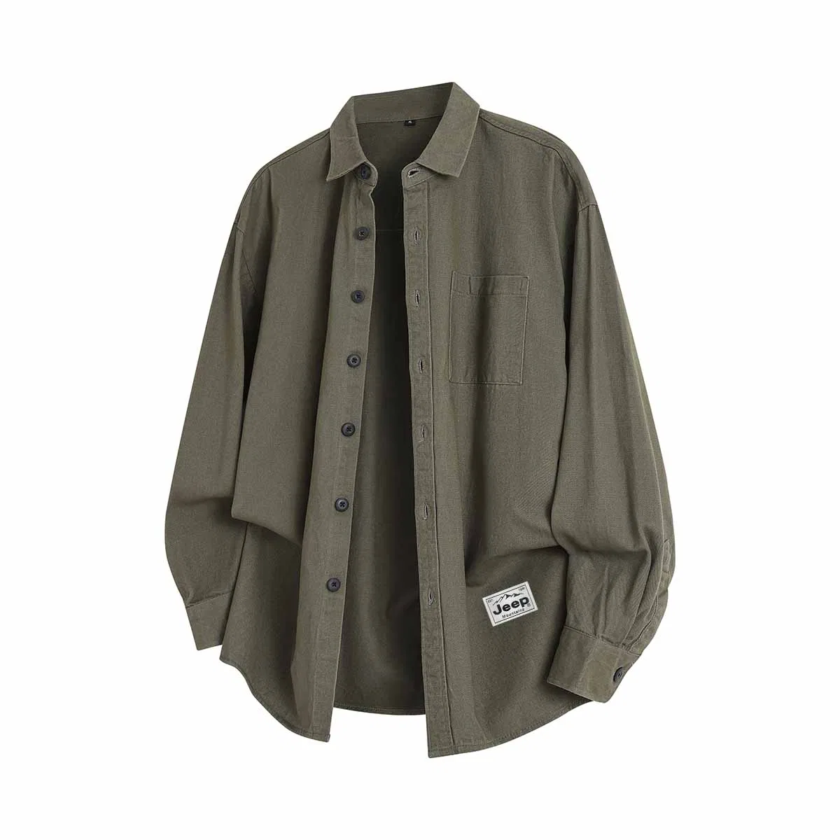 Детская рубашка с воротником Jeep Classic Collection, Army Green