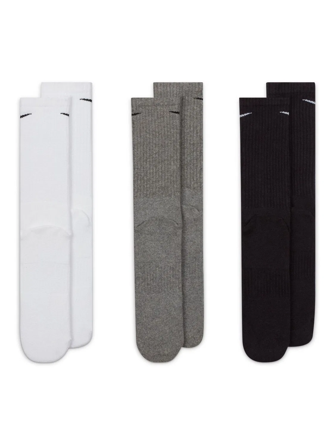 Носки повседневные Nike Everyday Cushioned Crew Socks 3 Pack, мульти — фото 3