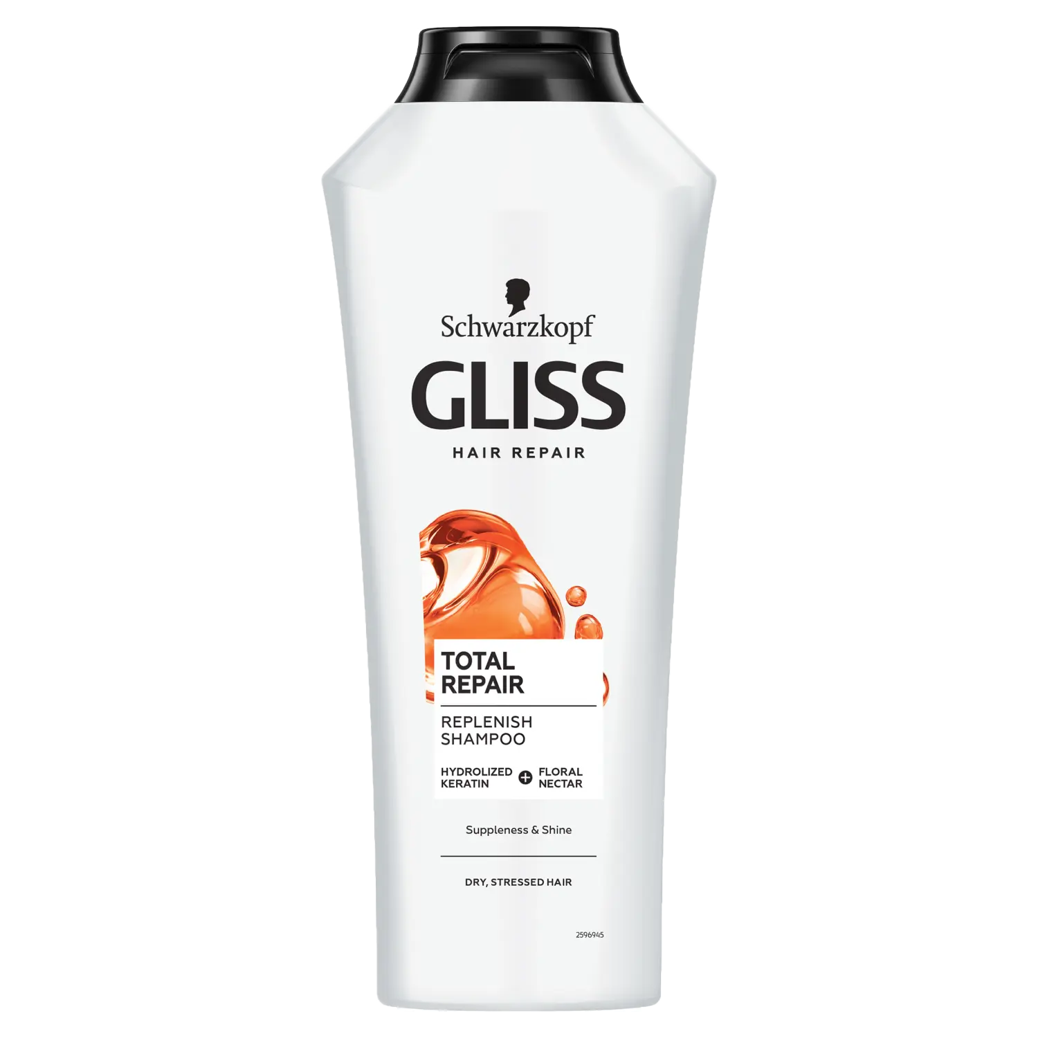 

Gliss Total Repair шампунь для сухих и поврежденных волос, 400 мл