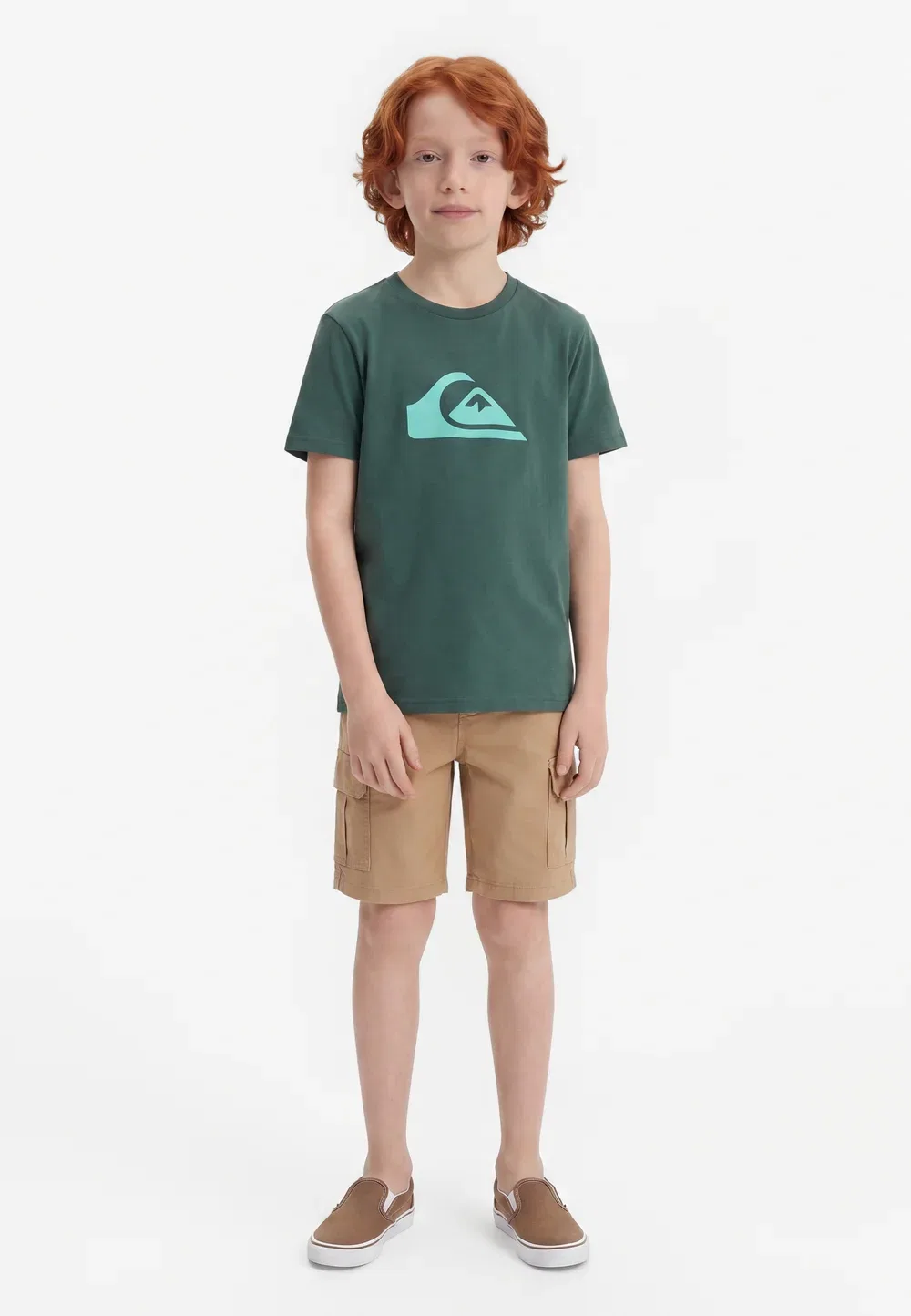 Логотип - футболка с принтом Quiksilver, Forest