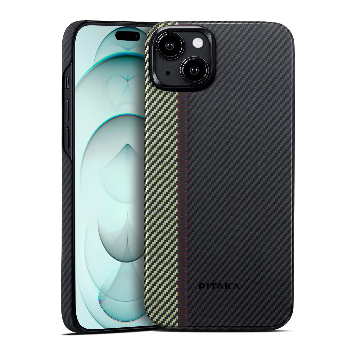 

Чехол Pitaka MagEz Case 4 для iPhone 15 Plus, Overture, Серый, Чехол Pitaka MagEz Case 4 для iPhone 15 Plus, Overture