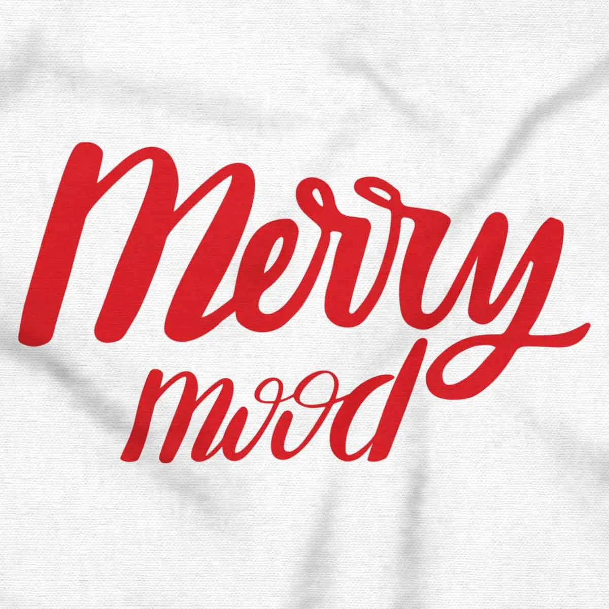 Детский боди-комбинезон с коротким рукавом Xmas Classic Christmas Merry Mood Brisco Brands, White — фото 2