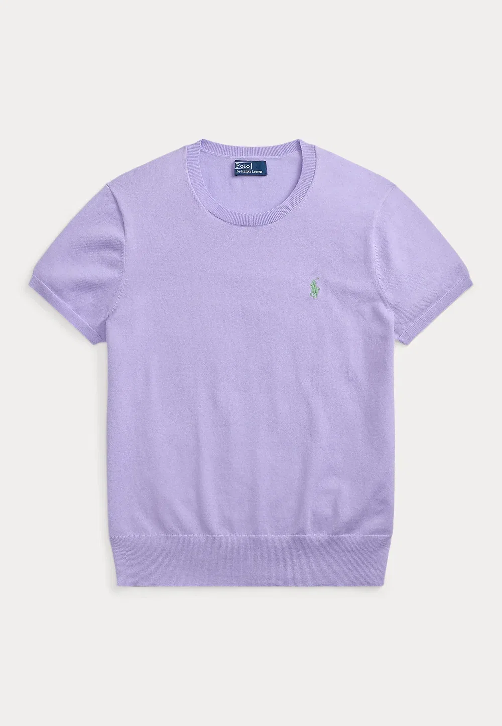 Простая футболка Polo Ralph Lauren, Cruise Lavendar — фото 4