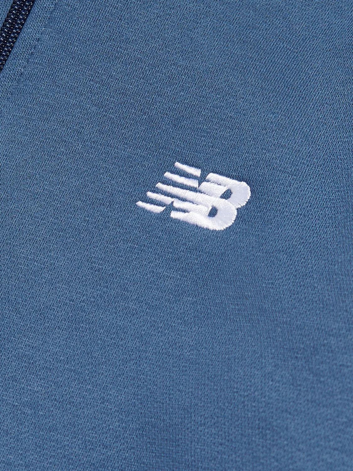 Худи на молнии New Balance, синий — фото 3